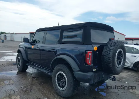 2021 Ford Bronco Outer Banks из США, поврежденный, VIN 1FMEE5DP2MLA89419